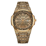Men Watches ONOLA Fashion Casual Quartz Wristwatches Male Clock Top Brand Luxury Leather Wrist Watches with Calendar