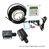 TUF-2000SW Ultrasonic TS-2/TM-1/TL-1 Sensor Liquid w Meter Wall-Mounted 4-20mA ModBus RS-485 Protocol wmeter
