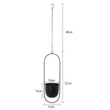 2 Pack Planters For Indoor & Outdoor With 6 Inch Pot Hanging Holder, Plant Hanger