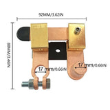 Daier Top Post Knife Blade Master 12V/24V Battery Disconnect Switch Isolator Power Cut Off for Marine Car Boat RV ATV