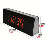 1pc Alarm Clocks Radio With Bluetooth, FM Radio, Dual Alarm With Snooze, USB Charging, Auto And Manual Dimmer, Clock For Bedside ITOMA CKS503