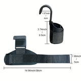 1pair Heavy Lifting Hooks Heavy Lifting Wrist Straps, Pull Up Deadlift Straps Power Lifting Grip Pads