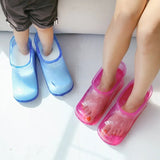1Pair Foot Massage Boots Relaxation Ankle Soak Bath Therapy Massager Shoes Acupoint Sole Portable Home Feet Care Tools