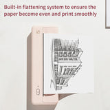 HPRT MT810 A4 Paper Thermal Printing Wireless BT Connect Compatible with iOS and Android Mobile Photo Printer