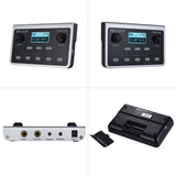 MOOER PE100 Guitar Effect Pedal Multi-Effects Processors Electric Guitar Pedal Metronome Desktop + US Adapter LCD Display