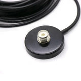 SO239 Mount Magnetic Base Adapter PL259 Antenna Connector for Yaesu Vertex Kenwood TYT HYT Car Mobile Walkie Talkie Accessories