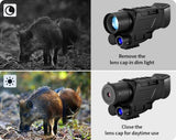 Vision 32G Card Digital Infrared Night Scope for Hunting Monocular with Camera & Camcorder 300-400Yards