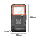 Diving Phone Case - Portable Waterproof up to 15M/50ft for Surfing, Snorkeling, Outdoor Swimming