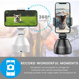Desktop Mobile Phone Holder Stand For Cell Phone 360 Degree Object Tracking Gimbal Holders Support Smart Camera Shooting