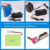 Adjustable Power Adapter Charger 3V-60V 150W With Display Screen Chargers 2.8V 14V 28V 36V 48V 56V 60V Li-ion battery Chargeres