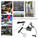 Tube Leakage Monitor Tester - Pipe Leak Detector with Dual Probes & Earphone, Water Pipe Locator Kit