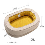 New Warm Removable And Washable Waterproof Sponge Four-season Dog And Cat Litter Mat