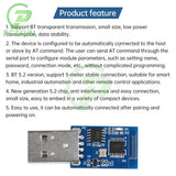 JDY-31 3.0 HC-05 HC-06 Bluetooth Module Serial Port 2.4G SPP Transparent Transmission Compatible with HC 05 06 JDY-30