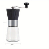 1 Set Coffee Grinder, Manual Coffee Mill, Portable Coffee Grinder Set, Manual Coffee Grinder