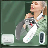 Cervical spine massager multifunctional heat point pulse neck cervical massage whole body meridian instrument