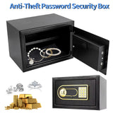 Anti-Theft Password Security Box Money Gun Electronic Lock Safe for Home Strongbox Small Cash Storage