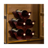 Wood Wine Holder Stand Beer Champagne Storage Shelf Household Bar Display Rack for Whiskey European Home Decor Retro