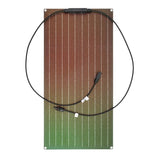 ETFE Solar Panel Battery Charger Flexible Monocrystale Solars Plate Waterproof for Phone Power Bank Outdoor Home Use 690mm