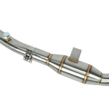 Exhaust Muffler Pipe High Hardness Motorcycle Front Middle Exhaust Pipe for GIXXER155