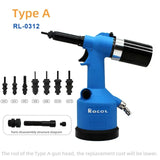 Gun Pneumatic Industrial Automatic Hydraulic Pull Rivet Nut Tool M3 M4 M5 M6 M8 M10 M12