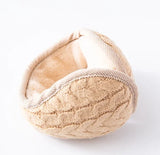 Winter Men's and Women's Soft Plush Foldable Earmuffs Outdoor Warm Windproof Earplugs