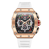 New Luxury Men Watch  ONOLA Fashion Fully Automatic Mechanical Watches Man Unique Design Waterproof Tape Watch Wristwatch