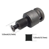 1.5-13Mm Keyless Drill Chuck 1/2Inch-20UNF with SDS-Plus 1/4Inch Hex Shank 1/2Inch Socket Square Wrench Adapter