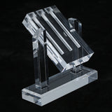 7 Tubes Automobile Quality Transmission Oil Viscosity Comparator - Transparent Glass Tester Demonstration