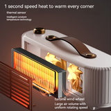 1pc, Small Heater With Heating And Fan Modes, Household Air Heater, Energy-saving PTC Fast-heating Multi-speed Desktop Electric Heater, High-power Silent Heater, For Home Office School Thanksgiving Halloween Christmas Gift Fall Winter Essential