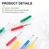 120 Piece Colorful Seam Ripper For Sewing Tool Embroidery Remover Handy Stitch Ripper, 4 Colors