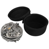 Portable Backpacking with Piezo Ignition Windproof Camp Stove Foldable Burner for Outdoor Camping Hiking Pic