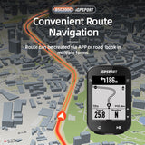 BSC200C iGPSPORT BSC200 C ANT+ GPS Bicycle Computer Route Navigation Wireless Speedometer Support Powermeter Cycg Odometer