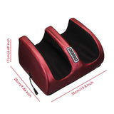 Electric Shiatsu Massager with Heating Therapy - Foot Massage Roller for Relief of Leg Fatigue. Elderly Gift.