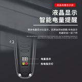 Kemei hair clipper KM-H71 Cross-border New Oil Head Carving Push Cutter LED LCD Digital Display USB Professional Electric Push