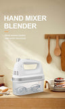 Electric Dough Mixer Egg Beater, Fast 5 Gear, Low Noise, Strong Power, Handheld Food, Kitchen, Dropshipping, Factory