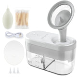 1Pcs Electric Water Earwax Wax Removal Irrigation System Safety Washer Cleaning Ear Cleaner Kit