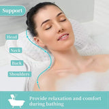With Bath Mesh Non-slip Spa - Air Tub Breathable Cushion Cupsbathtub Pillow Accessories 6 Suction