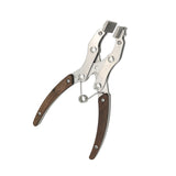 Stainless Steel Leather Flat Pliers Parallel Pliers Handmade DIY Craftsman Leathercraft Tools Leather Tool Pliers