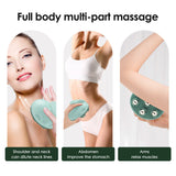 Handheld Roller Magnetic Bead Massager Meridian Brush Soft Belly Full Body Muscle Relaxation Portable