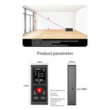 1 Set ABS SNDWAY SWDR60 Rechargeable Digital Rangefinder Laser Trena Range Finder Electronic Ruler
