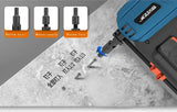 Cordless Gas Nailer for Door and Window Bracket Installation - Pneumatic Nail for Wood Fixing.