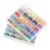 25 Color/Set Leather Sewing Thread Kit Round Waxed Thread 25 Colors Set Bobbin Thread Handmade DIY Braided Rope Bracelet Line