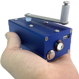 Portable Outdoor Emergency Survival Hand Generator 5V 12V USB Charger Lighting Rechargeable Home Appliances