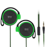 Ergonomic Wired Earbud Anti-winding Noise Cancelg Simple 3.5mm Ear Hook HD-compatible Call Gaming Earphone