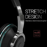 Bluetooth Headphones Wireless Headphone with Mic USB Adaptor Headset Noise Canceg Stereo Foldable Bass for TV Audio Earphone