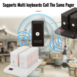 Wireless Restaurant Coaster Buzzer Pager Receiver System - Ideal for Bars, Cafes, Fast Food Shops, Churches & More