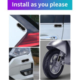 Truck Solar Powered LED Tail Waterproof Flashing Vehicle Strobe Safety Lights For Cargo