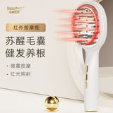 New Electric Red Massage Laser Instrument Hair Care Comb Scalp Light Therapy Plasma Pousse Des Cheveux
