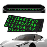 Aluminum Alloy Mini Hideable Temporary Parking Portable Car Phone Plate For Desktop SUV