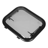 RV Window Aluminum Alloy 45 degree Maximum Opening Angle RV Push Out Window for RV Camper Trailer Van Tempered Glass